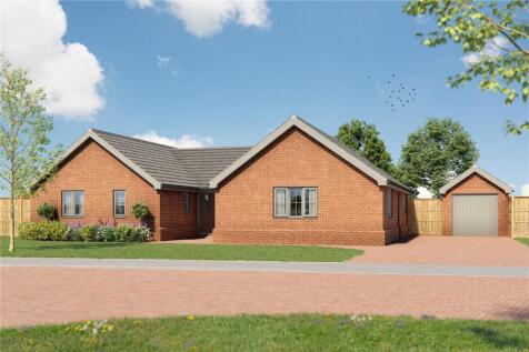 Greenfields, Church Road, Stowupland... 4 bed detached bungalow for sale