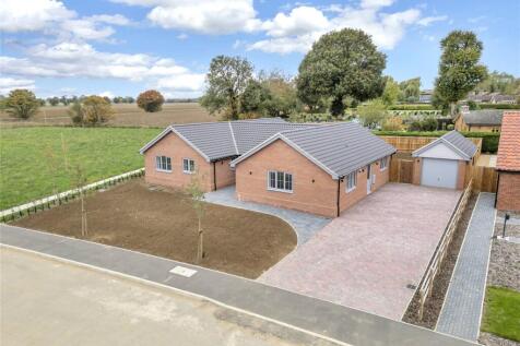 Greenfields, Church Road, Stowupland... 4 bed detached bungalow for sale