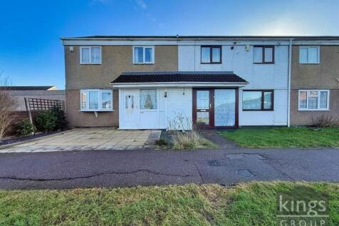 Spruce Hill, Harlow 3 bed end of terrace house for sale