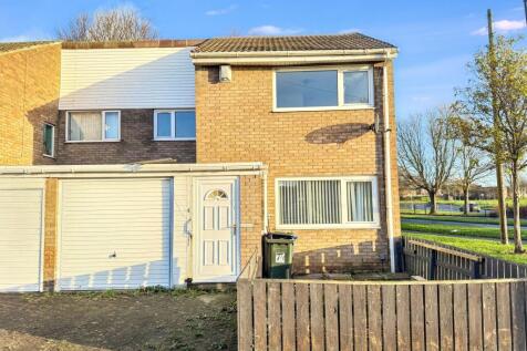 Redcliffe Way, Blakelaw, Newcastle... 3 bed end of terrace house for sale