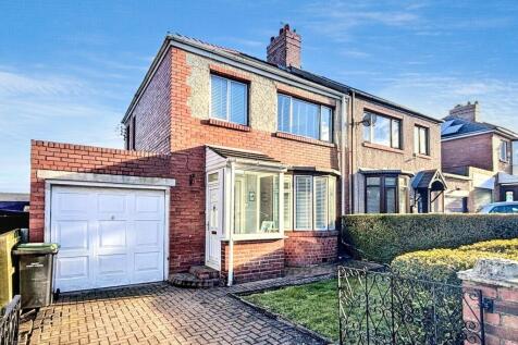 Highfield, Sacriston, Durham, Durham... 3 bed semi