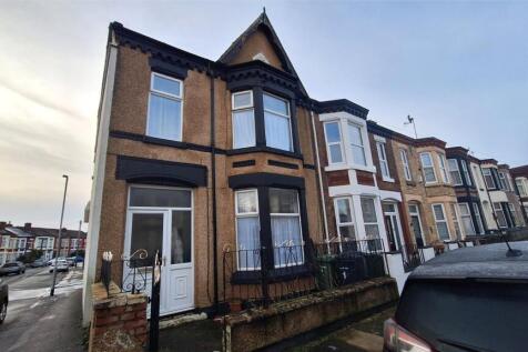 Florence Road, Wallasey, Merseyside... 3 bed end of terrace house for sale