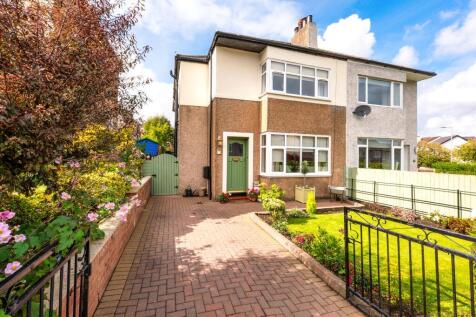 Churchill Drive, Broomhill, Glasgow 3 bed semi