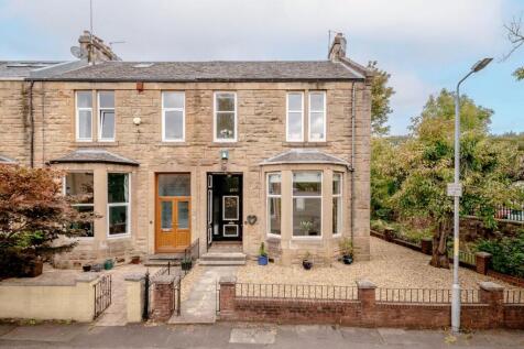 Cluny Villas, Jordanhill, Glasgow 4 bed terraced house for sale