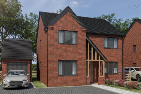 Plot 9, Long Mountain View, Trewern... 4 bed detached house for sale