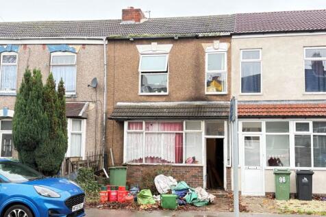 98 Hainton Avenue, Grimsby, South... 3 bed terraced house for sale