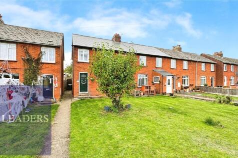 Fenn Road, Halstead, Essex 3 bed end of terrace house for sale