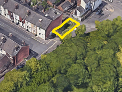 Land, in Lewis Street, £25,000