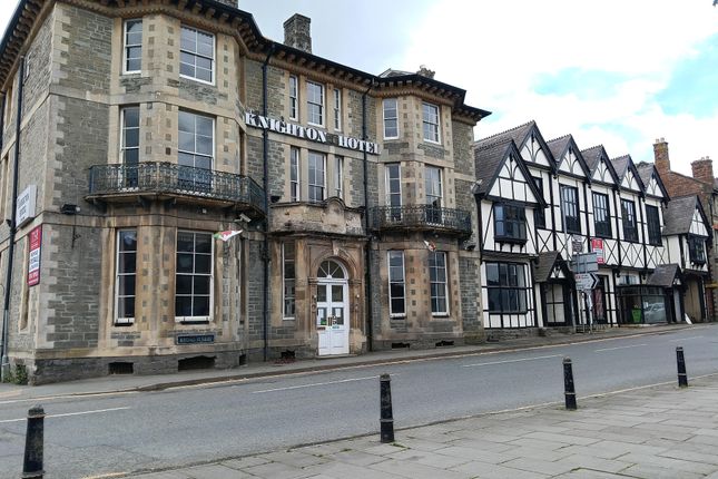20 bed property, in The Knighton Hotel, £230,000