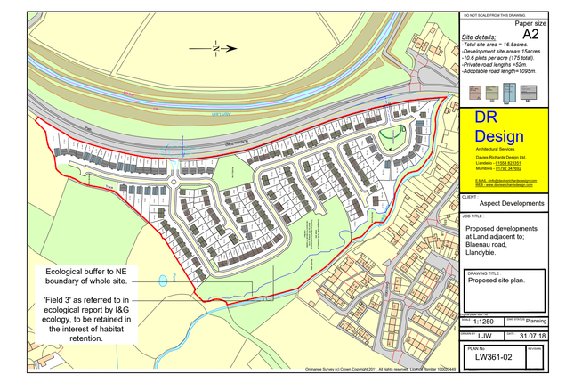 Land, in Blaenau Road, £295,000