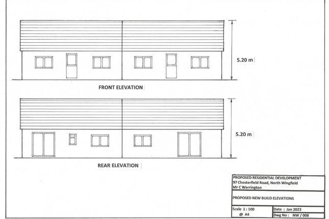Studio, in Chesterfield Road, £120,000