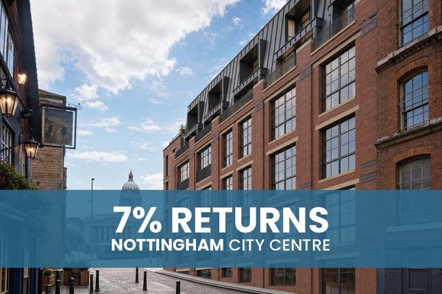 1 bed property, in Boutique Nottingham City Apartment, £120,000