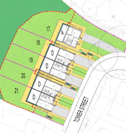 Land, in Tower Street, £300,000