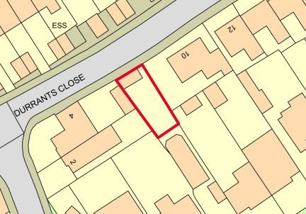 Land, in Parsonage Road, £40,000