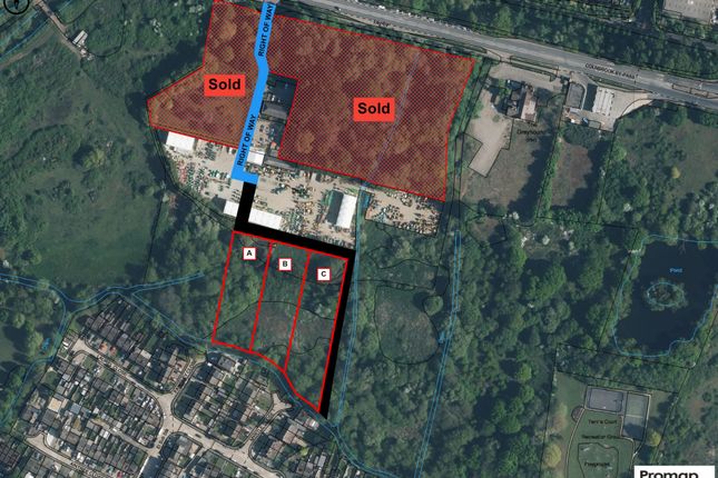 Land, in Colnbrook By Pass, £200,000