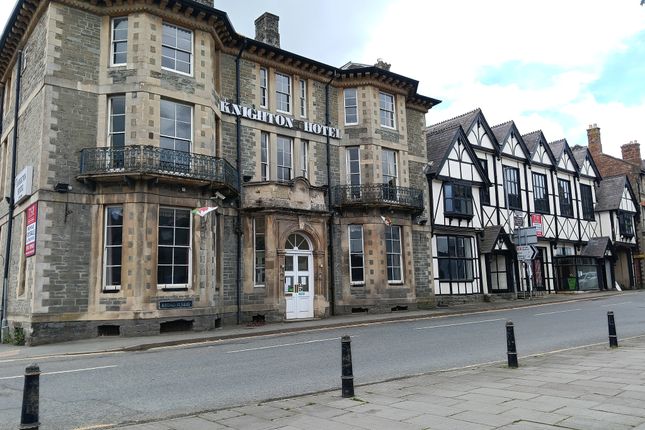 20 bed property, in The Knighton Hotel, £275,000