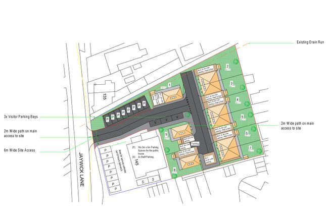 Land, in Jaywick Lane, £625,000