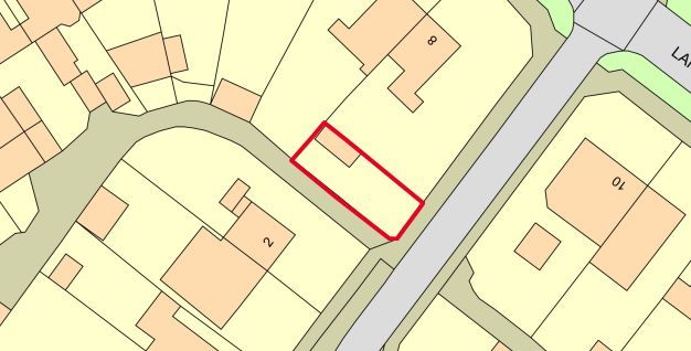 Land, in Langton Way, £50,000
