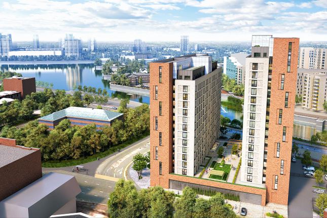 2 bed property, in No. 1 Old Trafford, £239,000