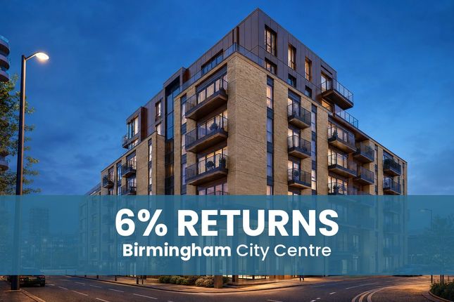 1 bed property, in Prime Birmingham Studio Apartment, £100,000