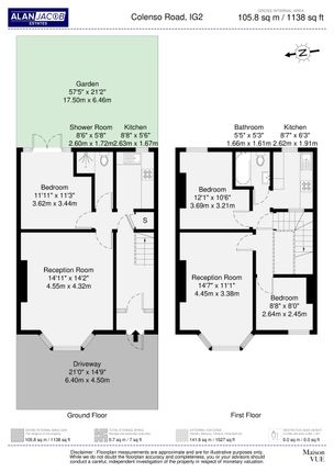 3 bed property, in Colenso Road, £525,000