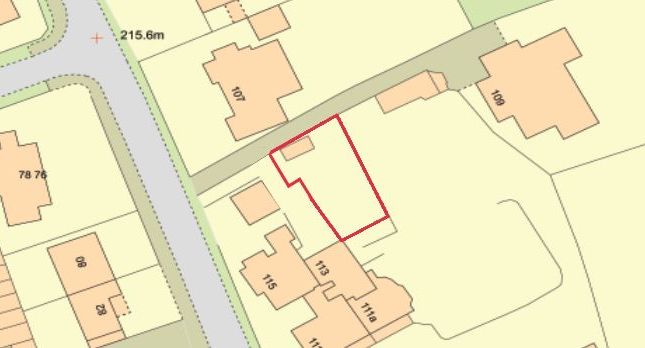 Land, in Land Adjacent To 113 Tupwood Lane, £110,000