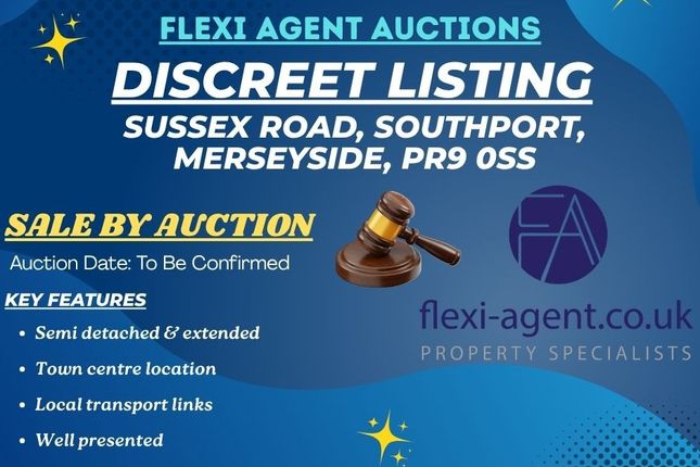 3 bed property, in Sussex Road, £160,000