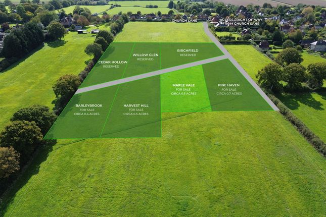 Land, in Harvest Hill, £11,000