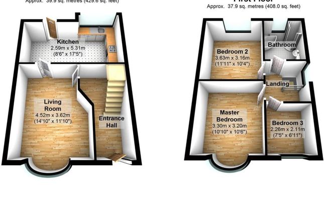 3 bed property, in Falling Lane, £450,000