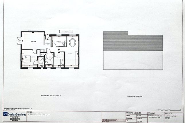 Land, in Saughall Road, £100,000