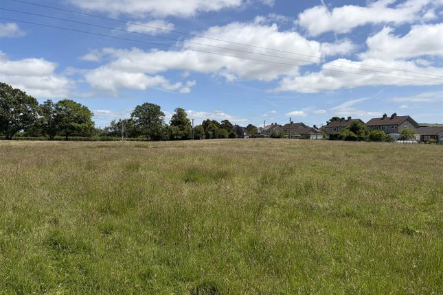 Land, in Llanyre, £120,000