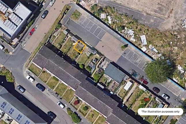 Land, in Land Behind 40 Helmsdale Close, £5,000