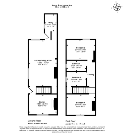 3 bed property, in Cherry Lane, £140,000