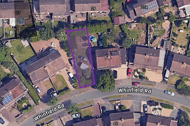 Land, in Whinfield Road, £90,000