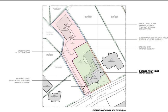 Land, in East Ridgeway, £850,000