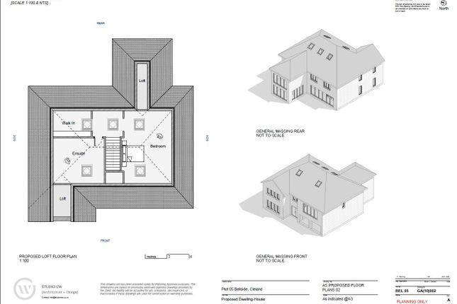 Studio, in North & South Road, £129,995
