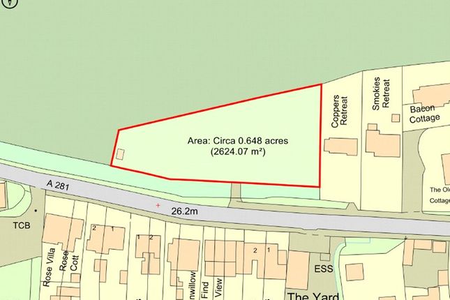 Land, in Bucks Green, £1,500,000