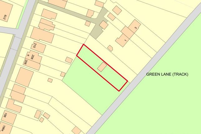 Land, in Land At Green Lane, £15,000