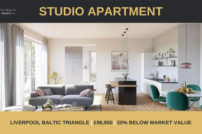Studio, in Greenland Street, £90,000