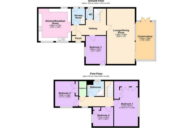 4 bed property, in Campbells Green, £450,000