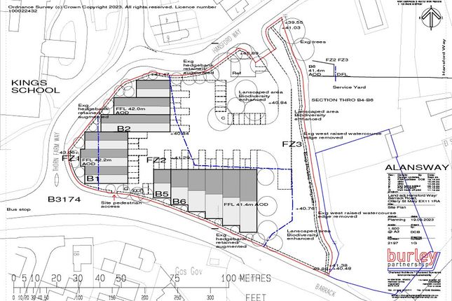 Land, in Ottery St Mary, £600,000