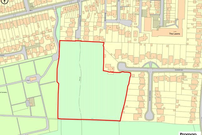 Land, in Guardsman Close, £350,000