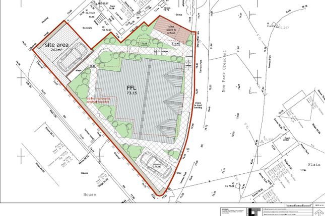 Land, in Wood Road, £90,000