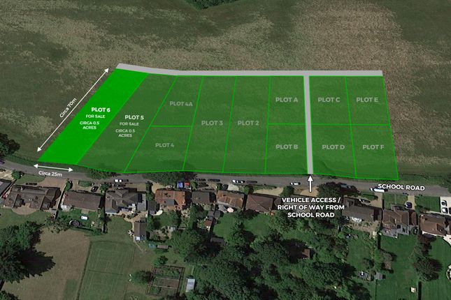 Land, in Plot 6 School Road, £20,000