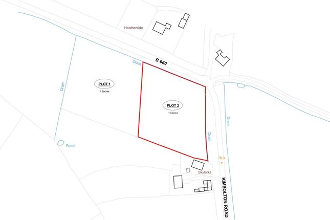 Land, in Kimbolton Road, £30,000