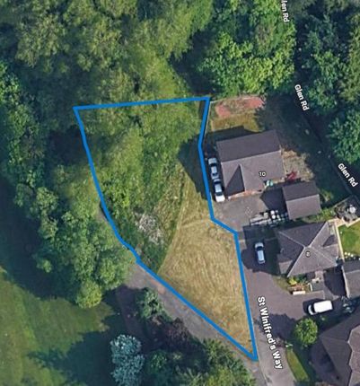 Land, in St. Winifreds Way, £120,000