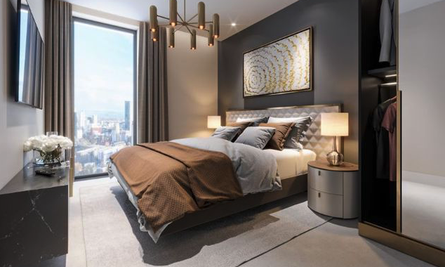 1 bed property, in Lower Mosley Street, £300,000