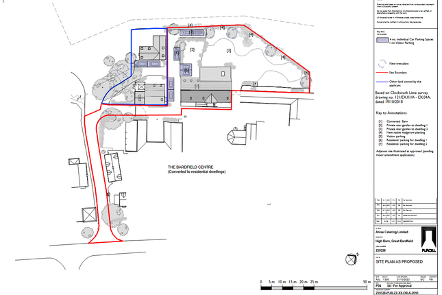 Land, in Bardfield Centre, £900,000