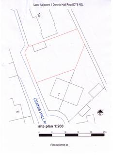 Land, in DENNIS HALL ROAD, £85,000