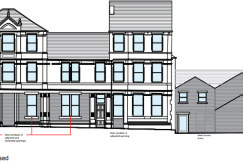 Land, in Stockport Road, £750,000